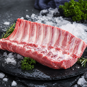 ซี่โครงหมูแช่แข็งคุณภาพสูง เนื้อหมูเนื้อแน่น ซัพพลายเออร์ขายส่งเนื้อหมูจำนวนมาก สำหรับร้านบาร์บีคิวและการส่งออก - Product Image 4