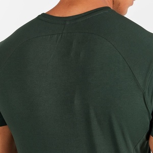 เสื้อยืดแขนยาวสำหรับผู้ชาย,เสื้อยืดคอกลมแบบเรียบง่ายทรงสลิมฟิต - Product Image 4