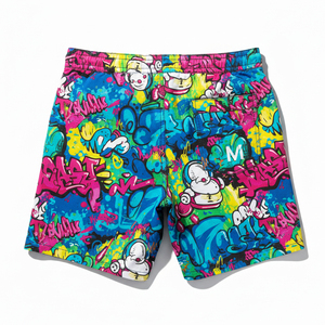 Shorts d'été unisexe de qualité supérieure en coton épais, coupe oversize, style streetwear, pour hommes et femmes, de créateur - Product Image 4