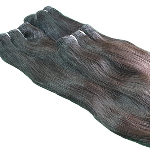 En gros Meilleure Qualité Temple Indien Non Transformés Remy Cheveux Bundles Vierge Cuticule Aligné Machine Double Trame de Cheveux Humains - Product Image 6