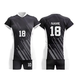 ชุดวอลเลย์บอลชาย คุณภาพพรีเมียม เสื้อทีมและกางเกงขาสั้น ชุดกีฬา สวมใส่สบาย รับสั่งทำสีและไซส์ตามต้องการ ชุดยูนิฟอร์มแบบ OEM - Product Image 3