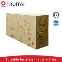 Brique réfractaire en silice de qualité supérieure, fourniture directe d'usine, brique résistante aux hautes températures pour four à verre