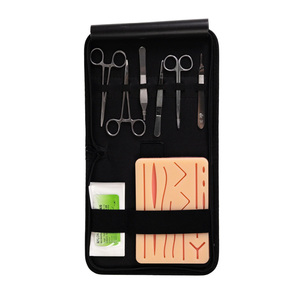 Dental Surgical Suture <b>Kit</b> Stainless Steel Manual Forceps Gum Cutting Gingival <b>Suturing</b> Practice Student Dissecting CE Certified - Product Image 4