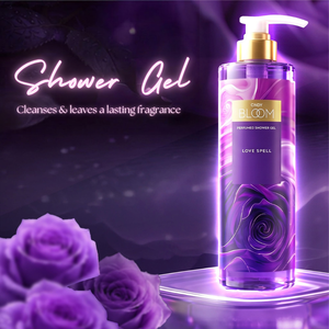 CINDY BLOOM Love Spell Gel de Ducha Perfumado con Burbujas 640g para Mujer, Todo Tipo de Piel, Hidratante, Fragancia Duradera - Product Image 1