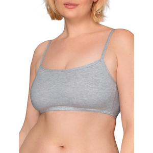 Bralette Calm Harmony para Mujer, Material de Alta Elasticidad, Contorno Suave, Soporte Equilibrado, Transpirable, Agradable al Tacto, Tejido de Punto - Product Image 1