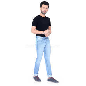 Jean Homme Coupe Droite Décontractée Moderne Léger Tissu Doux Respirant Flexible Confortable pour Usage Quotidien et Voyage - Product Image 5