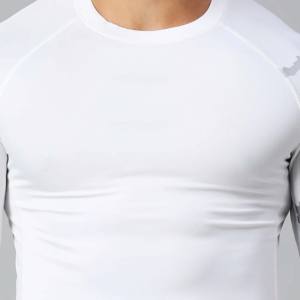 Camisetas Deportivas de Punto para Hombre, de Secado Rápido, Estilo Urbano, con Color y Logotipo Personalizados, Más Vendidas (OEM) - Product Image 3