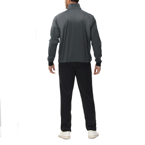 Conjunto Deportivo de Invierno de Alta Calidad con Cuello Alto, Diseño de Logotipo Personalizado, Transpirable y Ligero para Hombre - Product Image 2