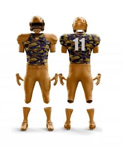 Maillots de football américain personnalisables de haute qualité pour jeunes et adultes avec impression par sublimation et twill. - Product Image 1