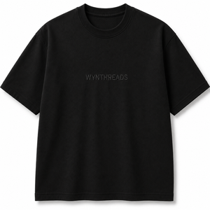 T-shirts décontractés en coton tricoté unisexe pour hommes, avec logo brodé personnalisé, impression par transfert thermique, écologiques, vente en gros - Product Image 3
