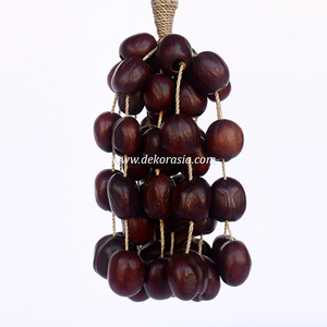Shaker en coquille de graines de Pala naturelles, instrument de percussion manuel pour la méditation, la sonothérapie, l'ASMR et la vente en gros - Product Image 3