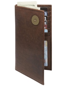 Cartera de Hombre de Alta Calidad, Larga, Estilo Moderno, Ligera, de Cuero Genuino, con Diseño de Logotipo Personalizado, Servicio OEM, Fabricada en Fábrica, con RFID - Product Image 1