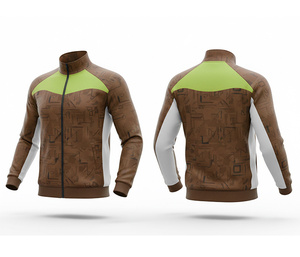 Custom Printed Full Zip Sports Training Jacket Running and Fitness Wear Warm Breathable Quick Dry | Sizes Men Women Youth - Product Image 4