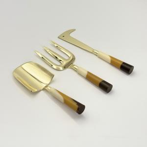 Produits très demandés : Mini-outils de jardin portatifs avec manche en résine, pelle, râteau et fourche en métal pour l'intérieur et l'extérieur - Product Image 4