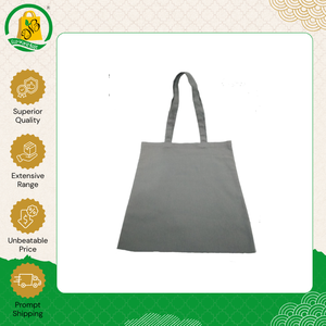 Indian Supplier Selling High Quality Black <b>Canvas</b> <b>Tote</b> Bag for Women Long Handle Self-Handle Shopping Bag for Sale - Product Image 6