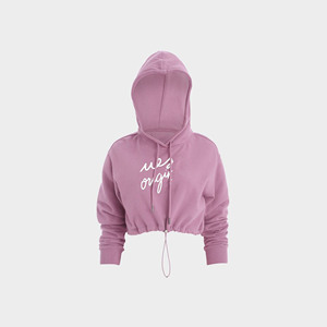 Loq Moq Women's Plus Size 100% Cotton Pullover Puff Print Spring Autumn Winter Loose Fleece Thick Breathable <b>Long</b> <b>Hoodies</b> - Product Image 4