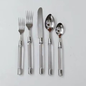 Competitive Price New Arrivals Premium <b>Knife</b> <b>Fork</b> and <b>Spoon</b> Gold Dinnerware <b>Sets</b> for Wedding - Product Image 2