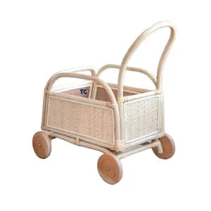 Passeggino in Rattan | Marsupio in bambù passeggini in Rattan per bambini giocattoli sostenibili da Thanh Cong