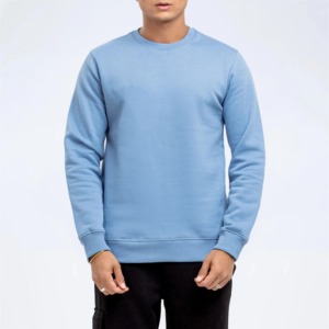 เสื้อสเวตเชิ้ตลำลองผู้ชายแขนยาวสีพื้นสตรีทแวร์น้ำหนักเบาสวมใส่สบายแฟชั่นเสื้อสเวตเชิ้ตสวมใส่ทุกวัน - Product Image 6