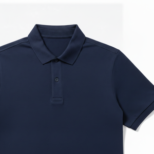 Camiseta Polo al por Mayor con Logotipo Personalizado, Color Sólido, Hecha en Pakistán, Camisetas Polo de Algodón para Hombre, Polo de Dos Botones - Product Image 3