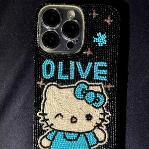 Llavero de tela con cuentas y logotipo personalizado de la mejor calidad, bonito, para muñeca, accesorio de regalo para la escuela - Product Image 1