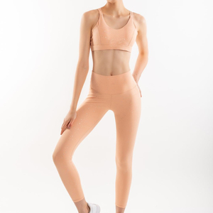 Conjuntos de Yoga Personalizados a la Moda 2026 para Mujer, Transpirables, Sin Costuras, Cintura Elástica, Conjunto de 2 Piezas, Ecológico - Product Image 2