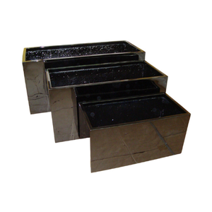 Macetas de Fibra de Vidrio Ecológicas, Ligeras y Duraderas, de Forma Rectangular, para Interiores y Exteriores, con MOQ Bajo - Product Image 1