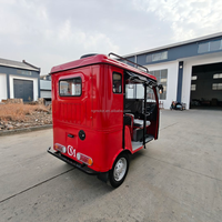 Nouveau modèle 2026 en promotion : Tricycle Tuk Tuk Bajaj Taxi à moteur 200 CC refroidi par eau, 6 places, pour le transport de adultes