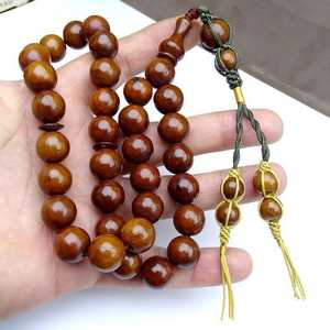 ลูกประคำเรซิ่นทำมือเคลือบเงาสำหรับการสวดมนต์และการทำสมาธิ ของขวัญอิสลาม ลูกประคำเรซิ่นสวยงามพร้อมสายคล้องมือ - Product Image 1