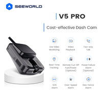 Cámara de salpicadero avanzada 4G V5 Pro para flotas con monitoreo de conductor en tiempo real y alerta de fallo de energía