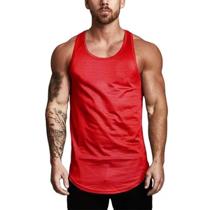 Ropa de Marca, Camisetas de Verano 2026 para Hombre, Camisetas sin Mangas para Fisicoculturismo y Fitness, Camiseta Deportiva de Malla Tejida para Gimnasio - Product Image 1