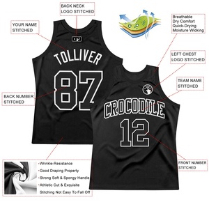 Maillot de basket-ball personnalisé en mesh à séchage rapide avec nom et numéro, débardeur uniforme d'équipe pour l'entraînement et les matchs - Product Image 4