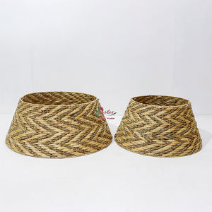 Eco-Friendly Handmade Water Hyacinth <b>Christmas</b> <b>Tree</b> Stand, <b>Cone</b> Shape Rustic Handicraft For <b>Christmas</b> - Product Image 6