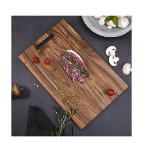 Tabla de cortar clásica hecha a mano, tabla de cortar de madera de acacia personalizada al por mayor, tabla de cortar de madera para cocina y Hotel - Product Image 3
