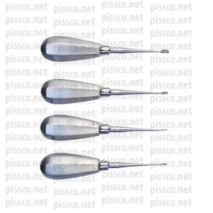 From Factory Veterinary Dental Elevator Set of 4 Pieces Veterinary Dental Instruments Made By Pissco Pakistan