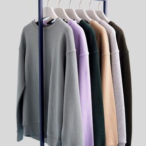 Sweat-shirt décontracté surdimensionné pour hommes, personnalisable, unisexe, avec capuche, ensembles de sweat-shirts pour hommes – Vente en gros - Product Image 5