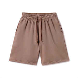 Pantalones Cortos Deportivos OEM Streetwear 100% Algodón Felpa con Logotipo Personalizado para Hombre, Pantalones Cortos Deportivos de 5 Pulgadas para Gimnasio, Entrenamiento, Running, Estilo Cargo, Felpa Francesa - Product Image 1