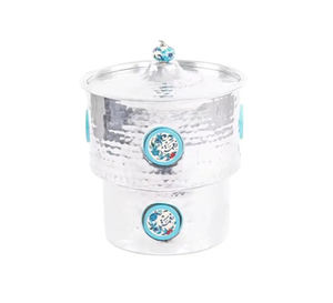 Cazuelas de diseño de minaretes chapadas en plata con estilo, hecha a mano elegante olla caliente, perfecta para pedidos al por mayor y entretenimiento elegante - Product Image 6