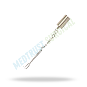 Retractor Nasal con Peso Cerkes, Instrumento Quirúrgico para Rinoplastia, Retractor Nasal ENT - Product Image 3