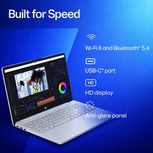 แล็ปท็อปธุรกิจ H / P พร้อม365สำนักงาน Microsoft, RAM 8GB, SSD 64GB, หน่วยประมวลผล Intel, สีขาว | ไม่มีเมาส์ตอบสนองรวดเร็ว - Product Image 2