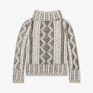 Pull en tricot pour femme - Pull ample et oversize pour l'hiver - Pull doux et chaud de couleur unie pour femme - Pull respirant et tendance - Product Image 2