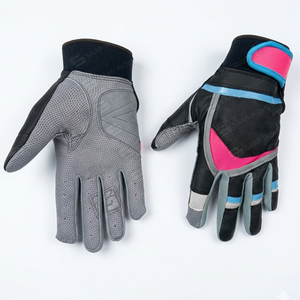 Guantes de Bateo de Béisbol y Sóftbol de Cuero Vacuno Personalizados, Cierre de Velcro Ambidiestro, Transpirables, Ligeros, Flexibles y Duraderos - Product Image 1