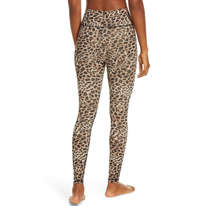 Leggings de yoga taille haute à imprimé cachemire, longueur intégrale, légers, avec maille sans couture, extensibles dans les quatre sens, taille élastique, pantalon de sport - Product Image 4