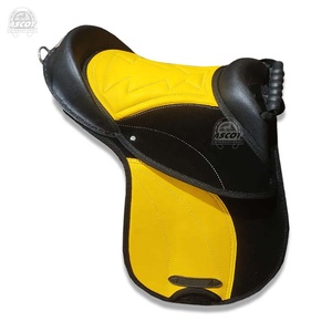 Wholesale Lightweight English Dressage Saddle Custom Logo Design Horse Saddle Made of <b>Synthetic</b> <b>Leather</b> - Product Image 1