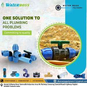 ข้อต่ออีเล็คโทรฟิวชั่น HDPE เกรดอุตสาหกรรม WATERBOSS ขนาด 20 นิ้ว 110 นิ้ว แบบยืดหยุ่น ทนทานต่อรังสียูวี มาตรฐาน ISO 4427 รหัสหัวข้อต่อ สำหรับงานแรงดันสูง - Product Image 2