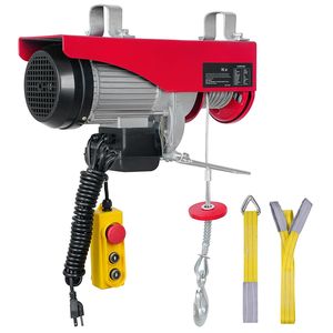"110V Electric <b>Hoist</b> 14ft Wire Remote Control 880lbs Lifting Capacity 20-40ft Lifting Height Farm Applicable" - Product Image 1