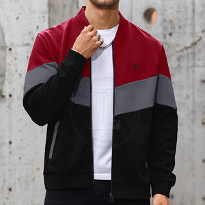 Veste de sport d'hiver de haute qualité 100% coton pour hommes, logo sur le devant, respirante - Product Image 2