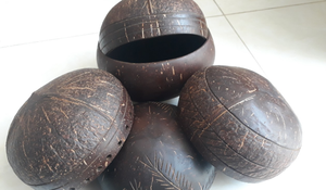 Meilleur ensemble de bols en coque de noix de coco pure et naturelle, écologiques, pour soupes et plats, pour une vie écologique, vente chaude 2026 - Product Image 5