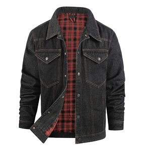 Veste en jean pour homme à prix ajustable, qualité supérieure, respirante, vente chaude, légère, entièrement personnalisable - Product Image 1