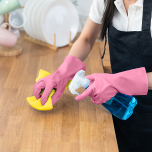 Gants de nettoyage ménager en microfibre chenille pour voiture et cuisine, couleur gelée, pour le dépoussiérage et le lavage - Product Image 4
